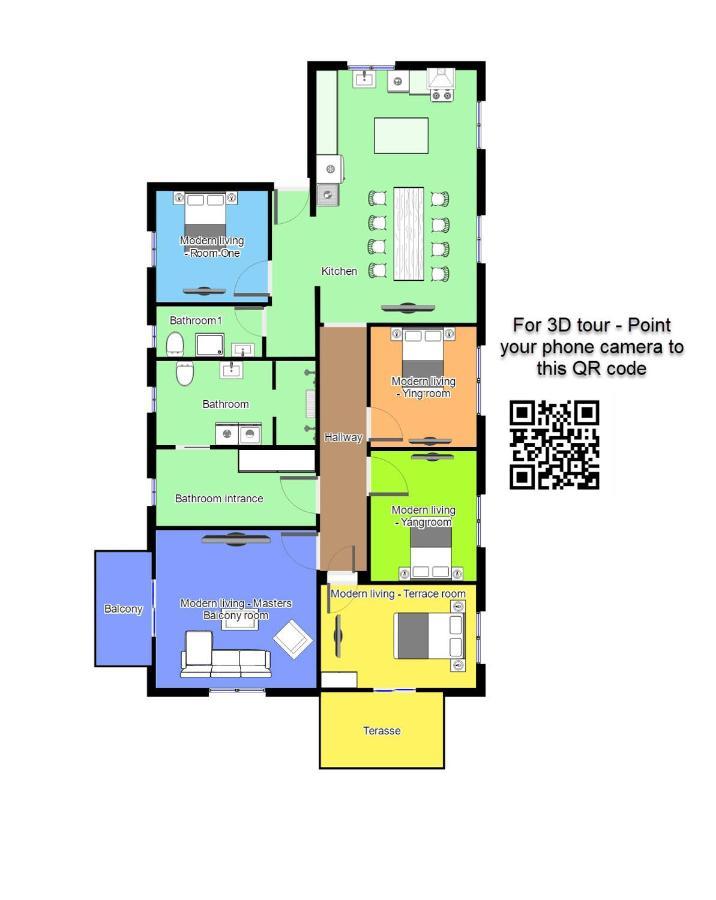 Aday - 4 Bedroom - Modern Living Apartment - Aalborg Zewnętrze zdjęcie